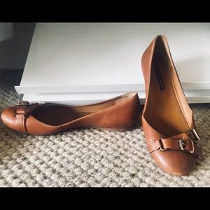 beautiful leather flats from RL